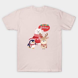 Three Wise Animals T-Shirt